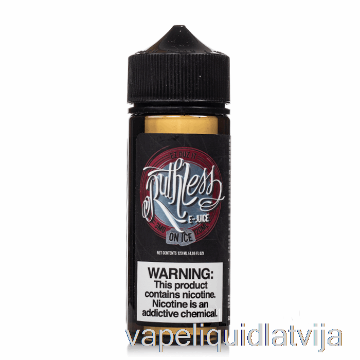 Ez Duz It On Ice - Nežēlīgs Tvaiks - 120ml 0mg Vape šķidrums